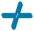 Barwalt - Espaceurs Vides 1/8" (paquet de 500)