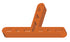 Barwalt - Espaceurs Vides En T 1/8" (paquet de 500)