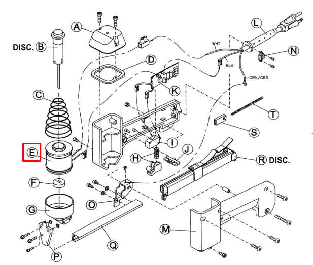 Crain - Bobine d'agrafeuse pour no. 615-830