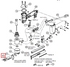 Crain - Vis du guide frontal pour no. 625 (paquet de 6)
