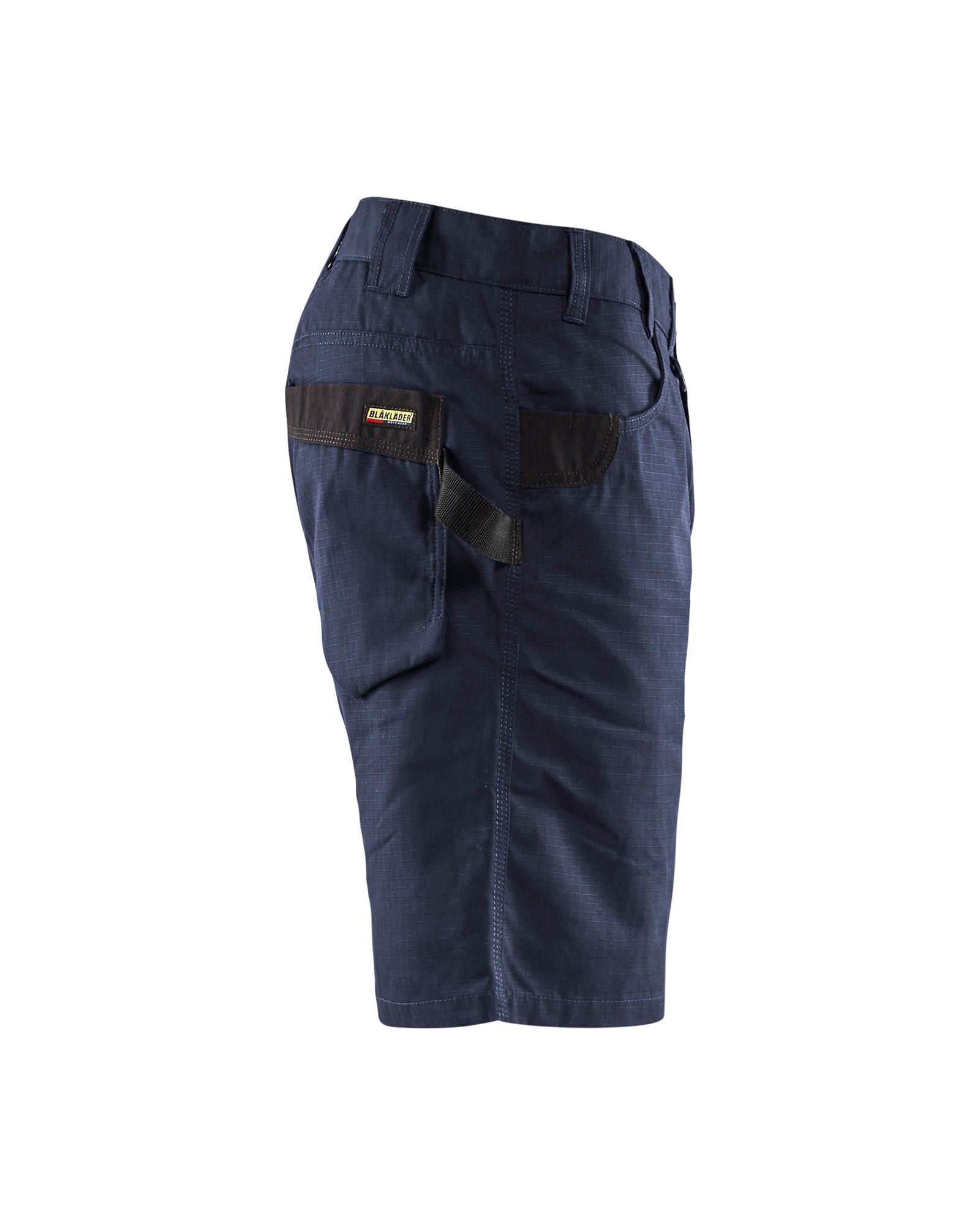 Blaklader - Short antidéchirure extensible sans poches utilitaires - Navy Bleu Craftsmen - granedeur 32