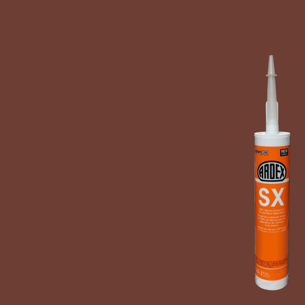 Ardex - SX Scellant 100%-silicone pour carreaux et pierres - Baked Terra Cotta #32 - 10.1 oz