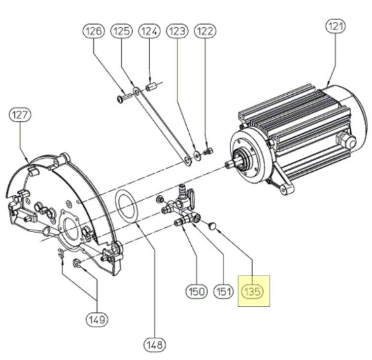 Rubi - Capuchon de plastique 5/16" pour la scie à tuiles DC-250