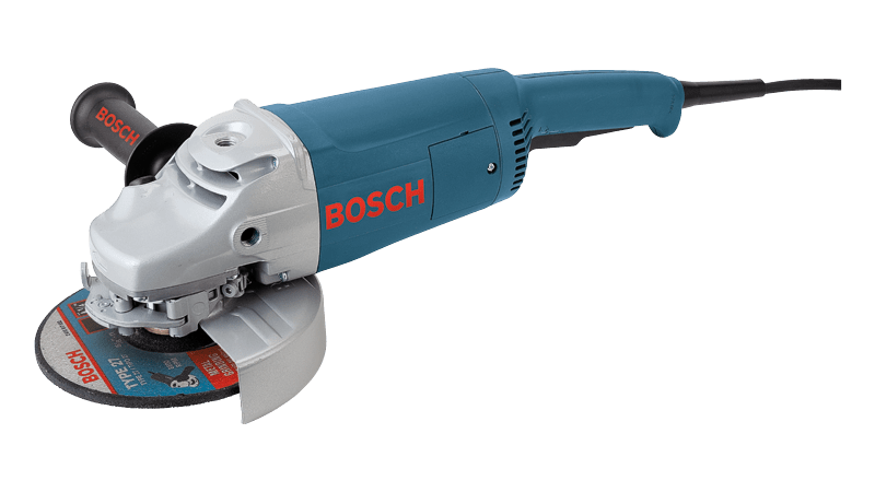Bosch - 15 A Grande meuleuse d'angle avec poignée en queue de rat 7"