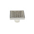 Toolway - Drain de douche grille Carrée - Drain de 2" (5 3/32" x 5 3/32" x 3 1/8")
