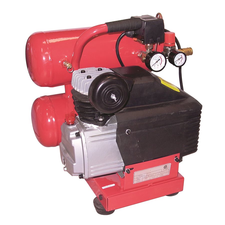 Toolway - Compresseur 2.5HP 16L Double réservoir