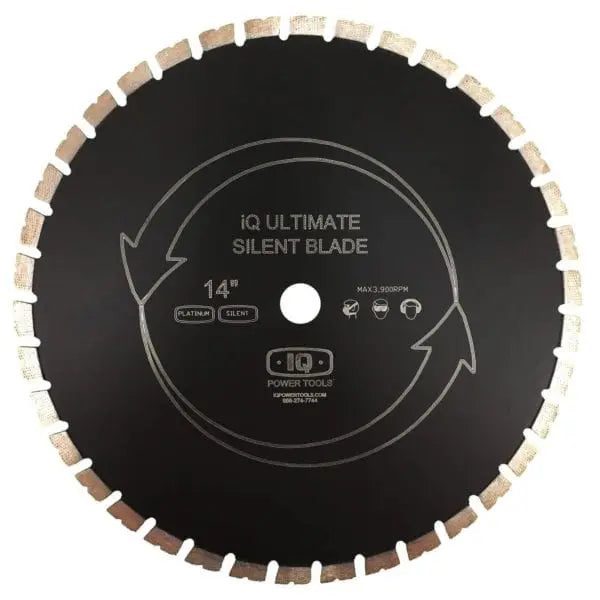 iQ Power Tools - Platine Silent Core Lame de maçonnerie 14 "x .125