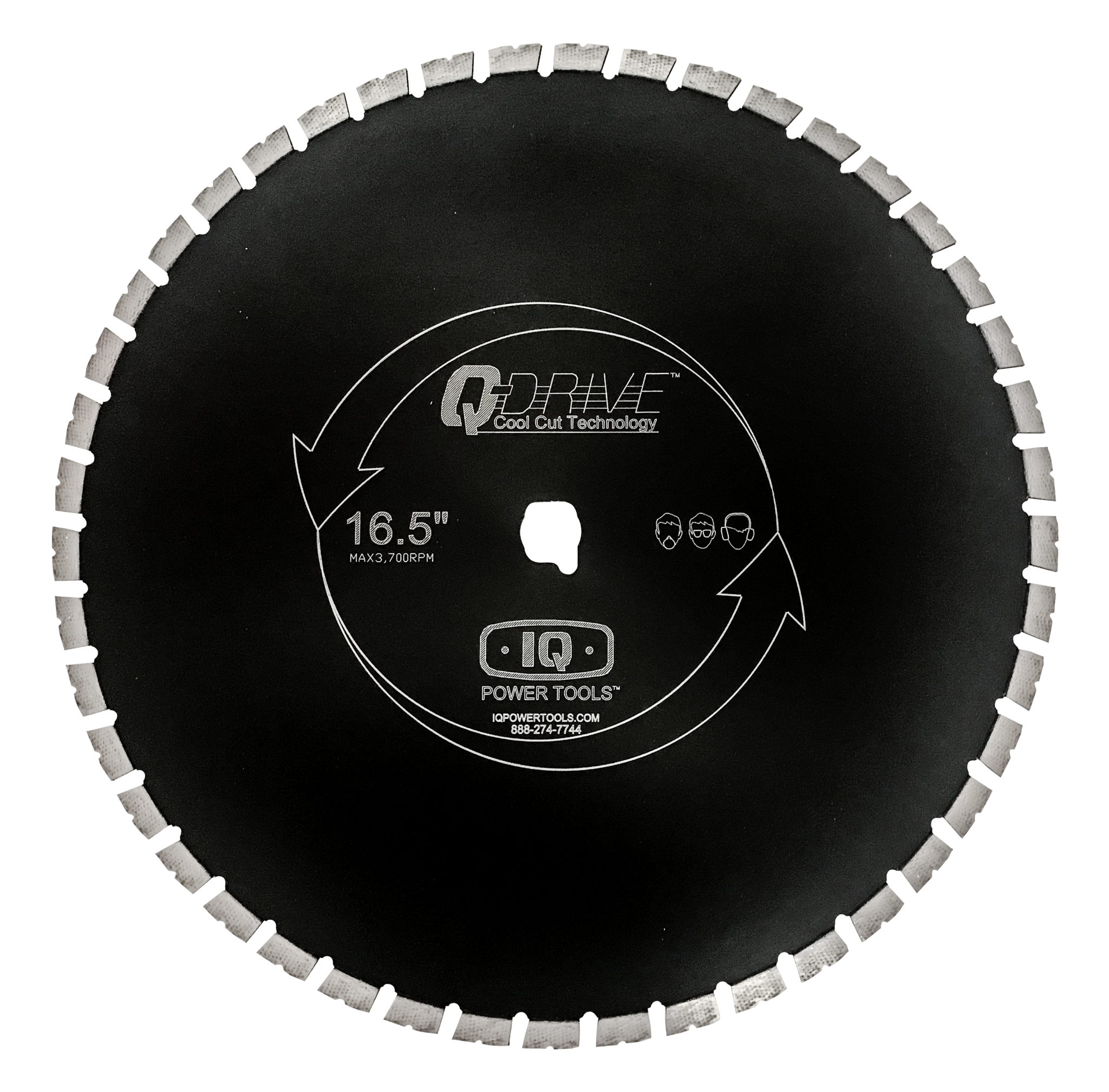 iQ Power Tools - Q-Drive Lame 16.5" semi-souple avec noyeau silencieux