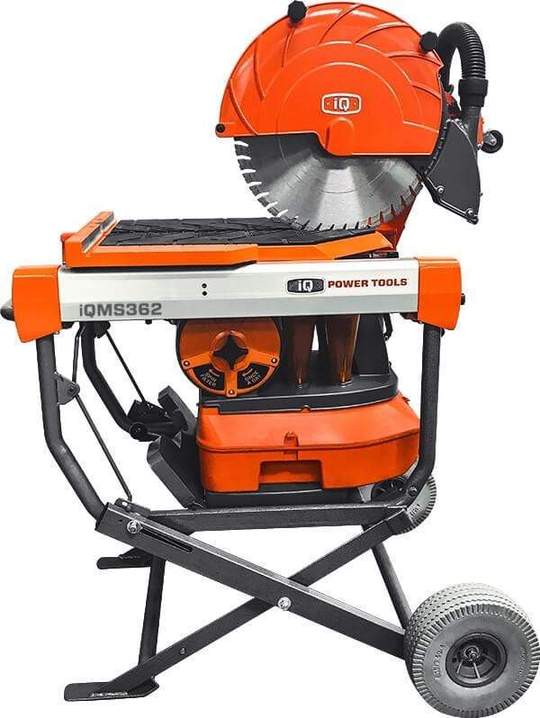 iQ Power Tools - Scie à maçonnerie de coupe à sec avec contrôle de la poussière intégré 16.5" (120 V)