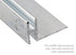 M-D PRO - Bande de finition en aluminium sans punaises, Finition d'usinage - 11/16" x 12'