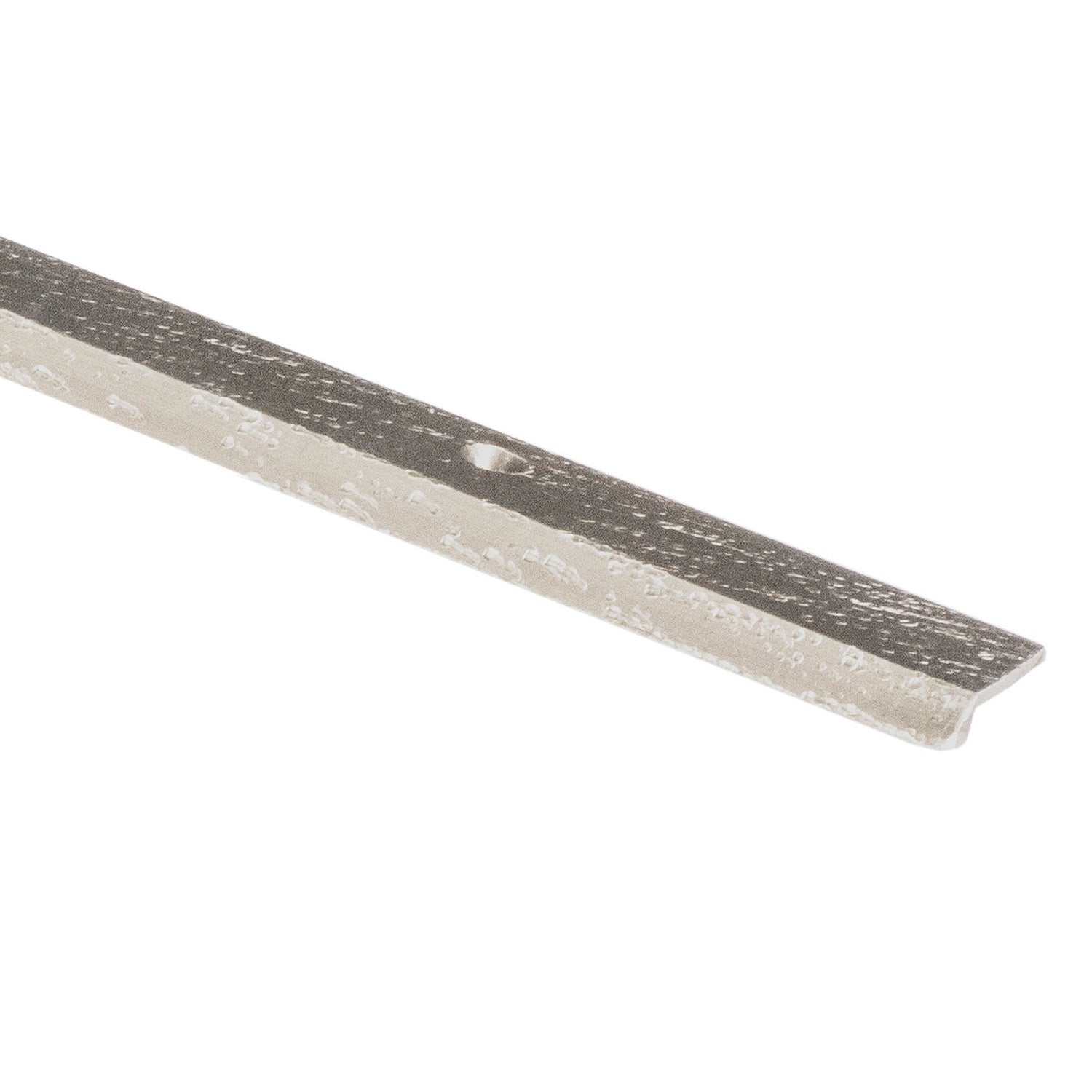 M-D PRO - Bordure de finition en aluminium pour carreaux Titane martelé 1/10" x 12'
