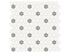 Anatolia - Céramique mosaïque Soho Canvas White Mat 12" x 12" (vendu au pi²)