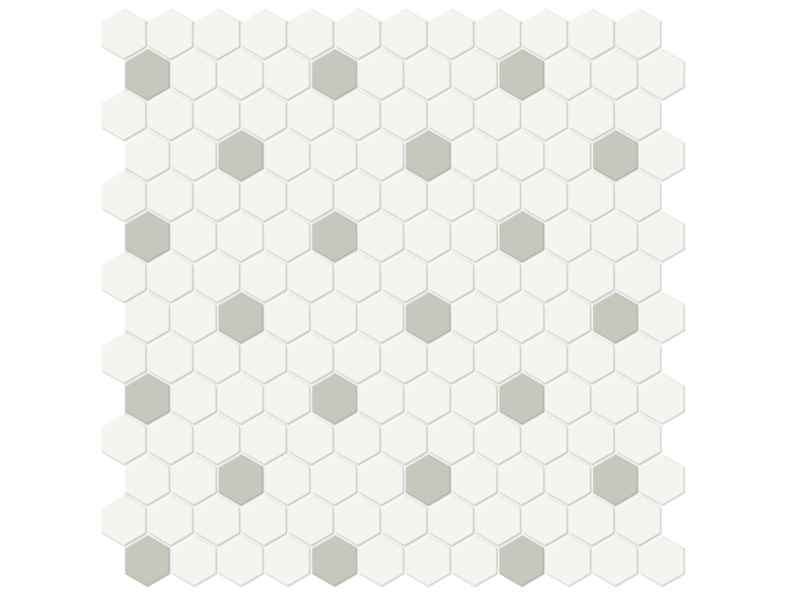 Anatolia - Céramique mosaïque Soho Canvas White Mat 12" x 12" (vendu au pi²)