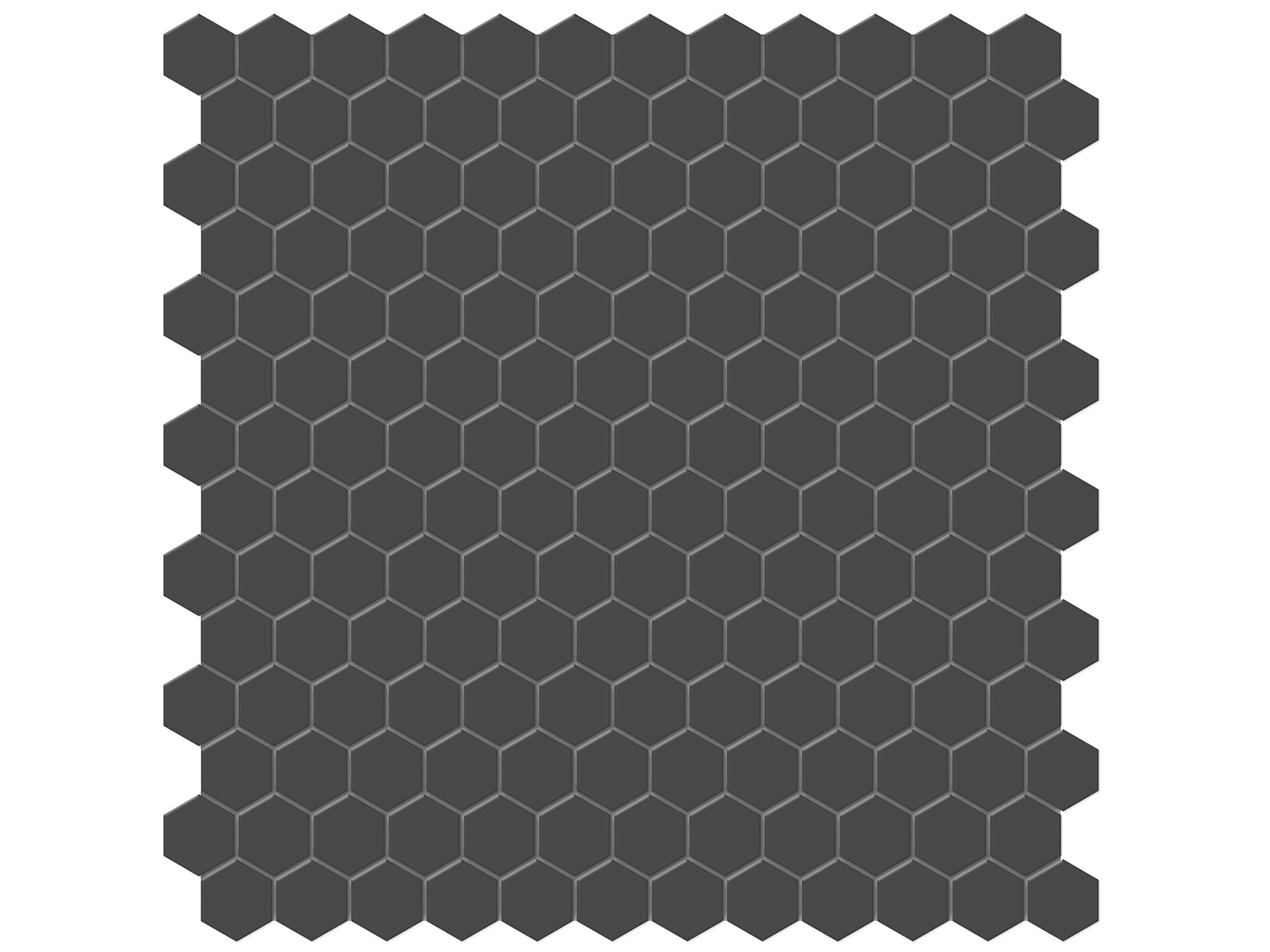 Anatolia - Céramique mosaïque Soho Retro Black Mat 12" x 12"
