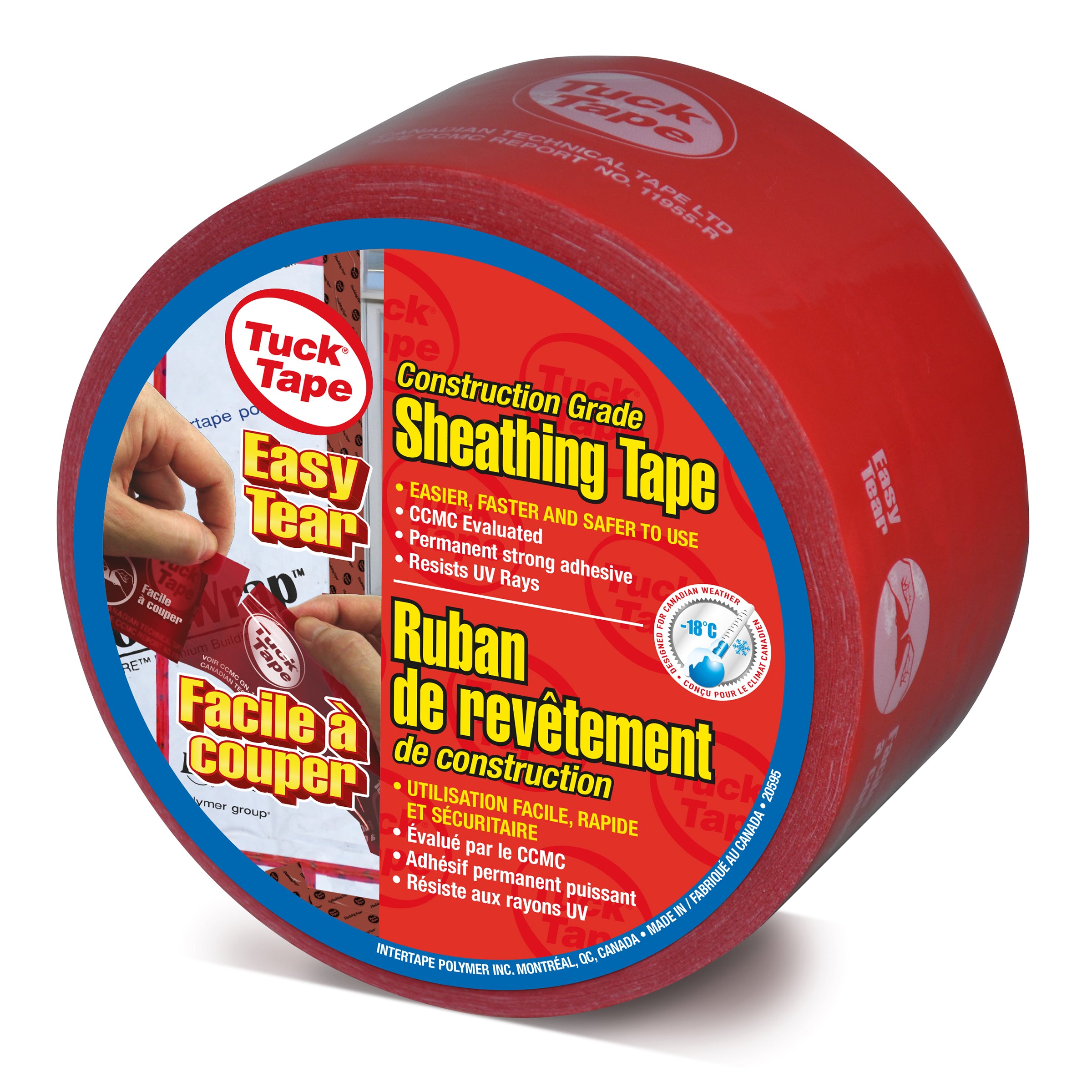 IPG - Ruban Rouge Pour Joint 60mmx55m easy  tear