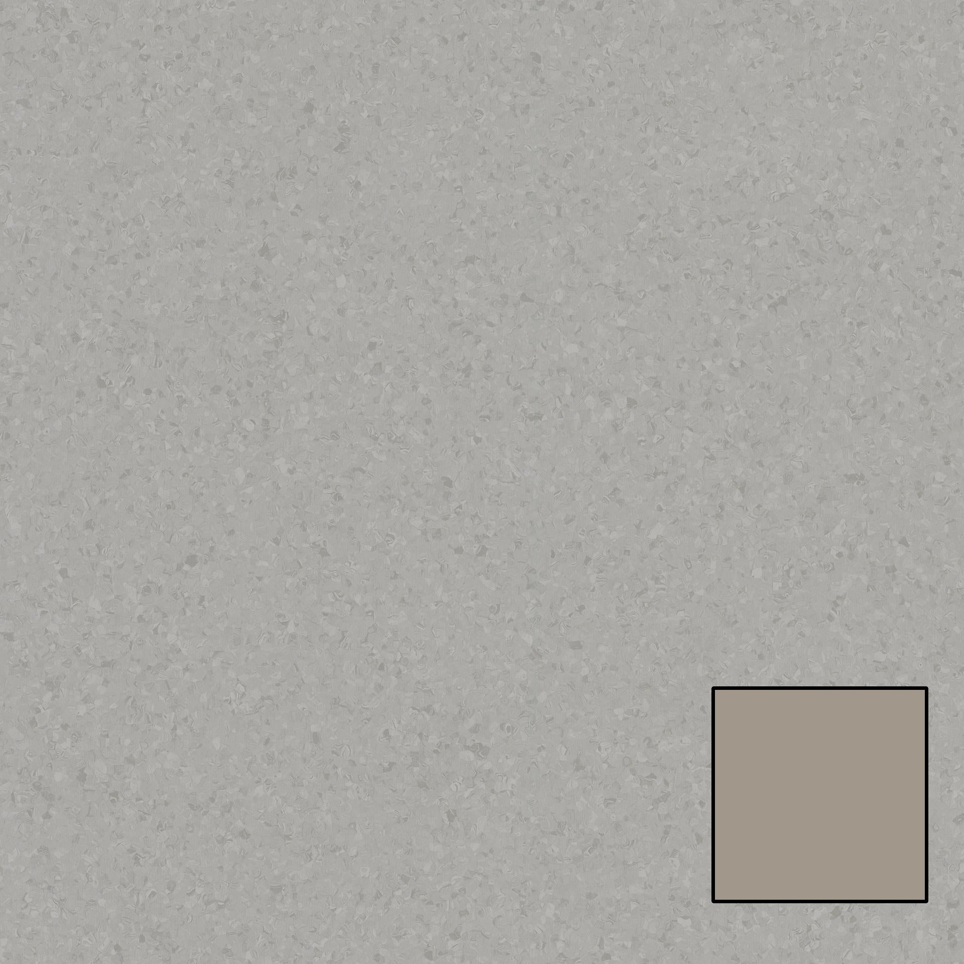 Tarkett - Rouleau de vinyle homogène Melodia #709 Warm Grey 6.56' - 2 mm (vendu en vg²)