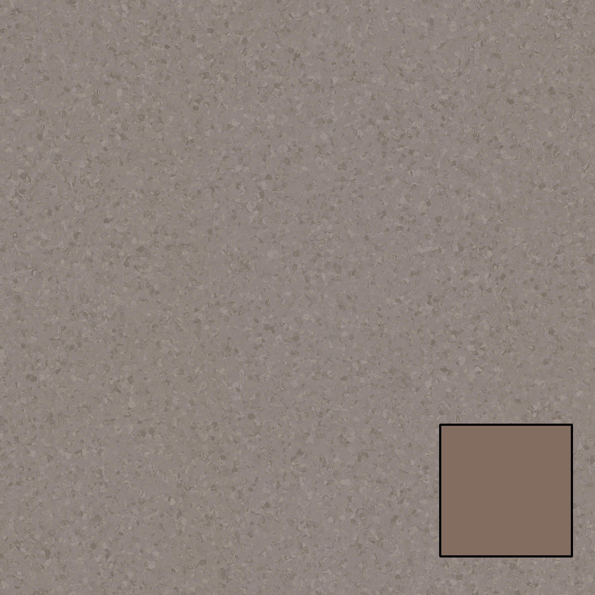 Tarkett - Rouleau de vinyle homogène Melodia #720 Dark Clay Grey 6.56' - 2 mm (vendu en vg²)