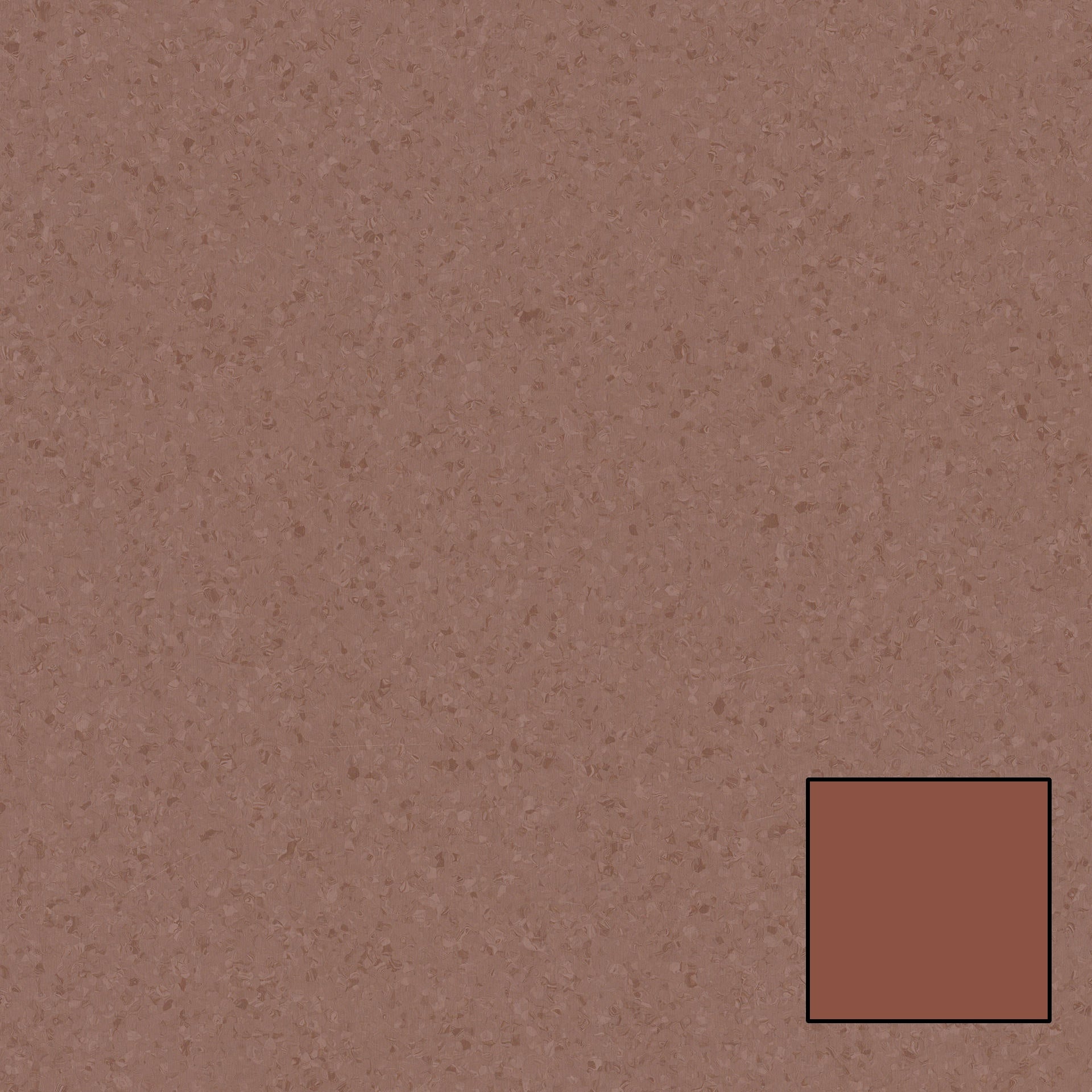 Tarkett - Rouleau de vinyle homogène Melodia #768 Dark Brick 6.56' - 2 mm (vendu en vg²)