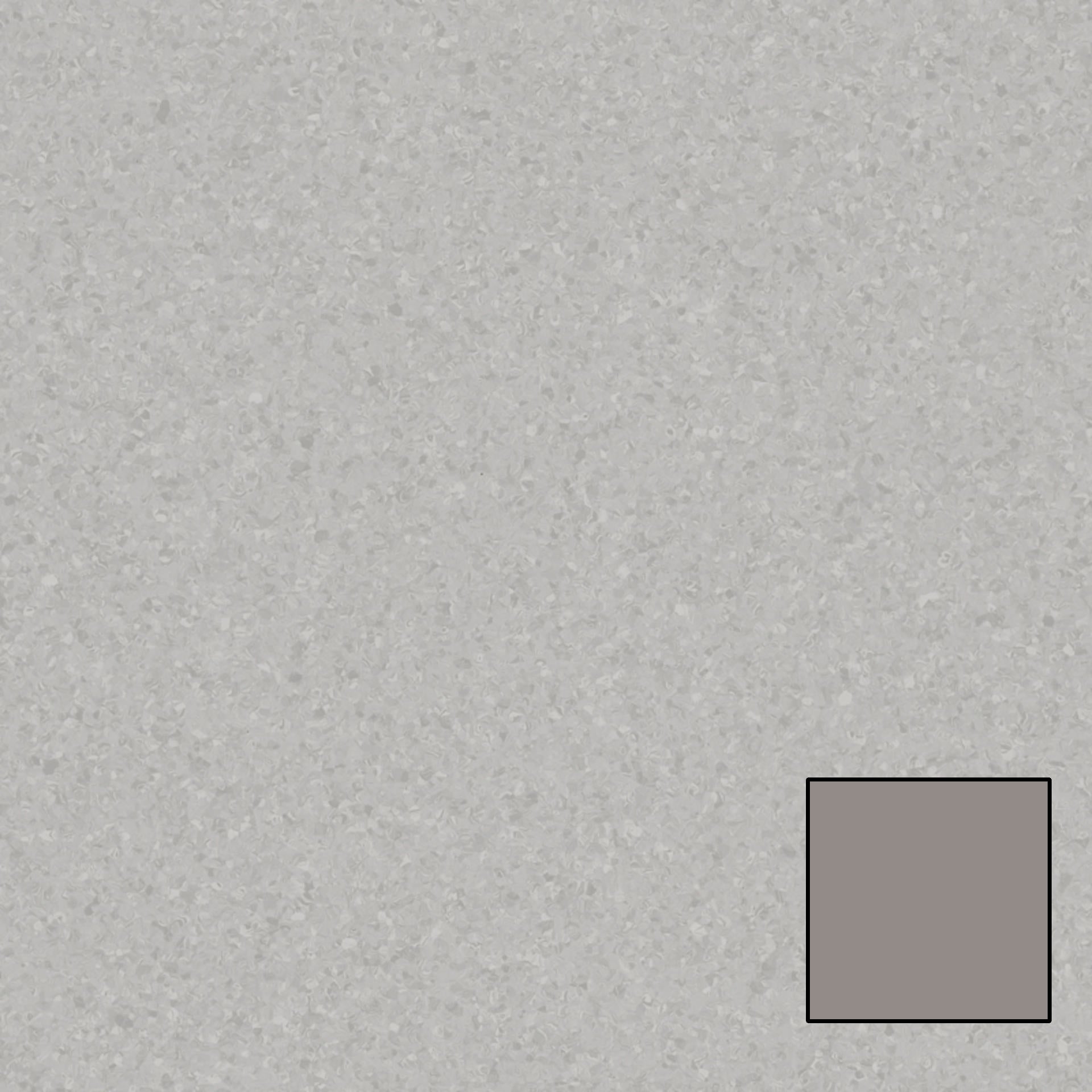 Tarkett - Rouleau de vinyle homogène Melodia #965 Grey Matter 6.56' - 2 mm (vendu en vg²)