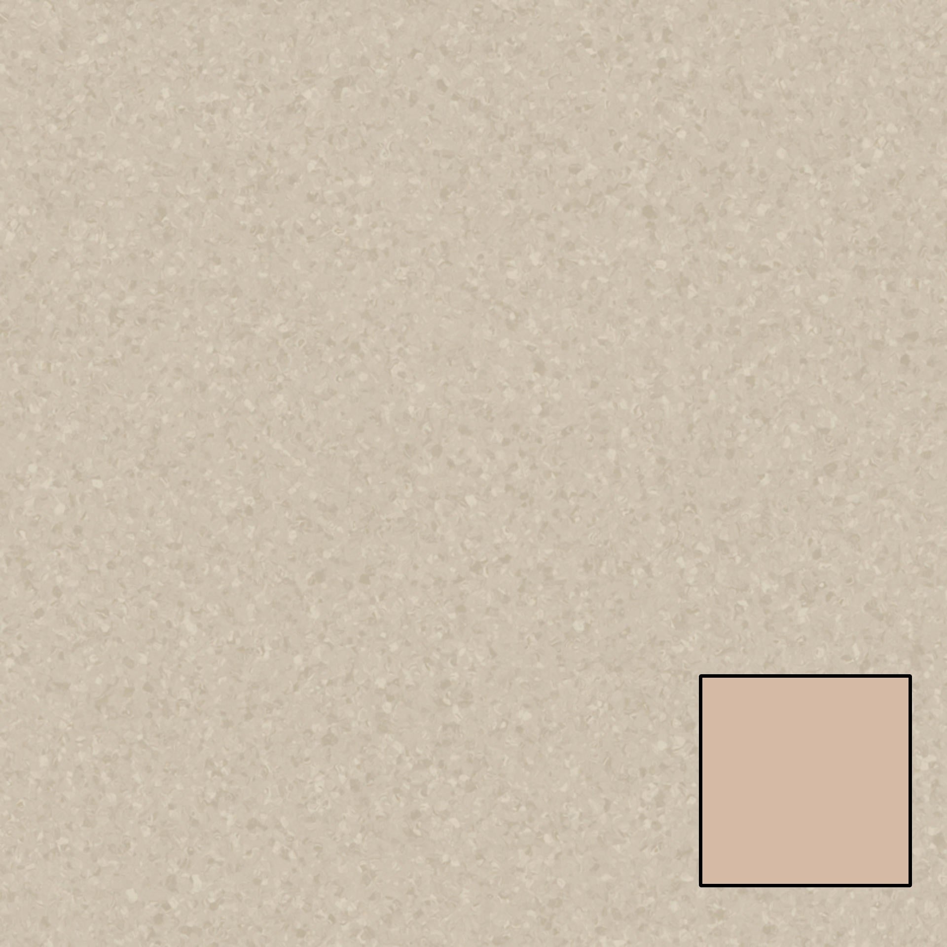 Tarkett - Rouleau de vinyle homogène Melodia #973 Sand Dollar 6.56' - 2 mm (vendu en vg²)