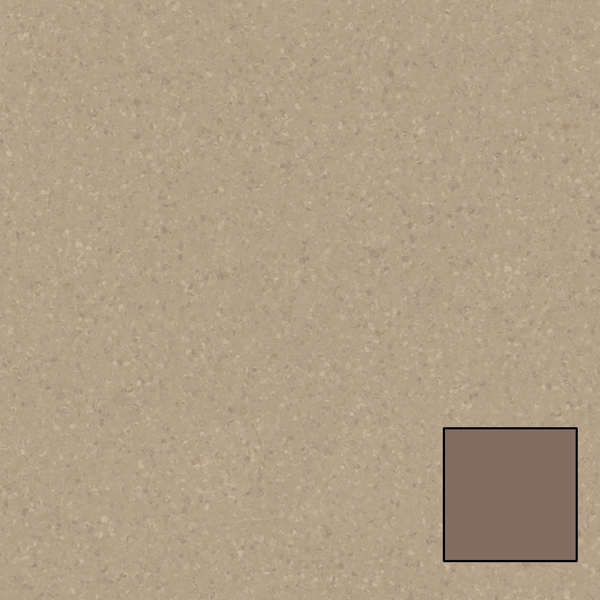 Tarkett - Rouleau de vinyle homogène Melodia #974 Rye Bread 6.56' - 2 mm (vendu en vg²)