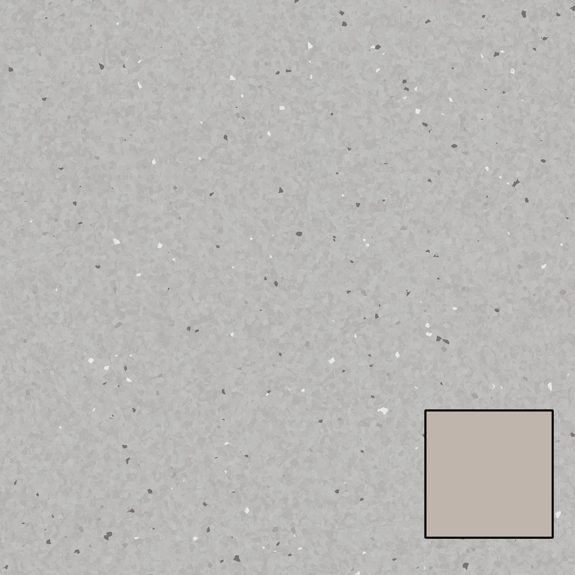 Tarkett - Rouleau de vinyle homogène Aria 3.0 #0065 Fazed Grey 6-1/2' x 2 mm (vendu en vg²)