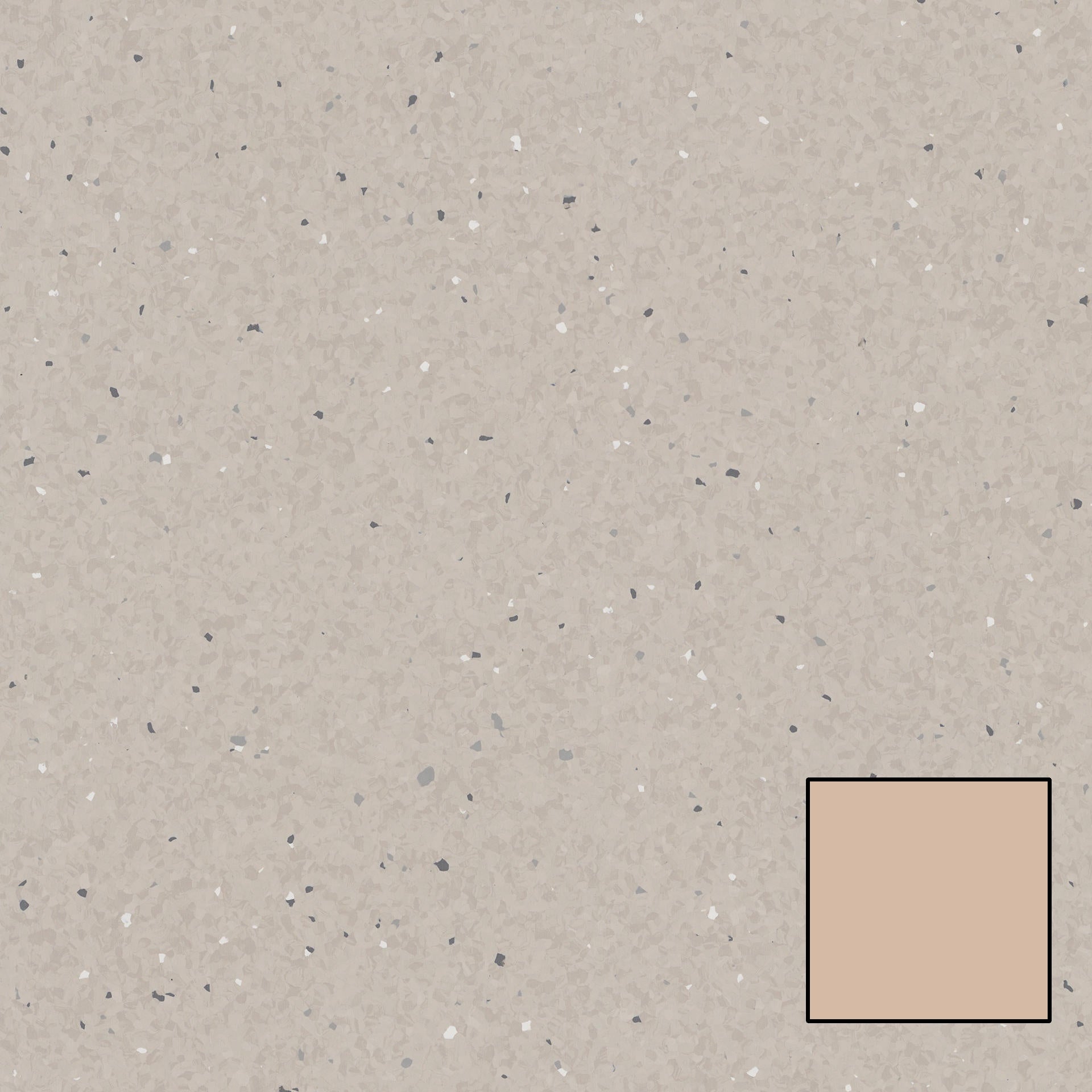 Tarkett - Rouleau de vinyle homogène Aria - Melodia 3.0 #0068 Limestone 6.5' - 2 mm (vendu en vg²)