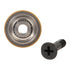 QEP - Molette de découpe pour coupe-carreaux enduite de titane de 7/8 po avec vis de fixation