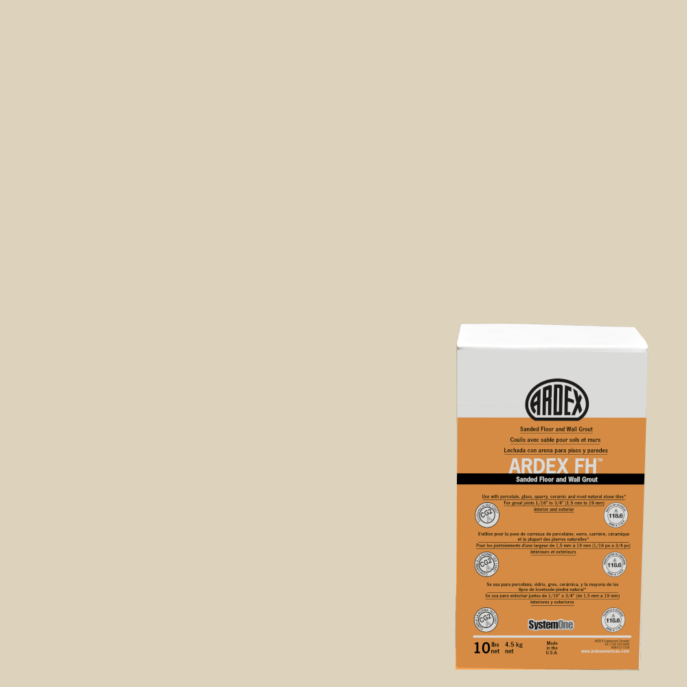 Ardex - FH Coulis avec sable pour sols et murs - Sugar Cookie #03 - 10 lb