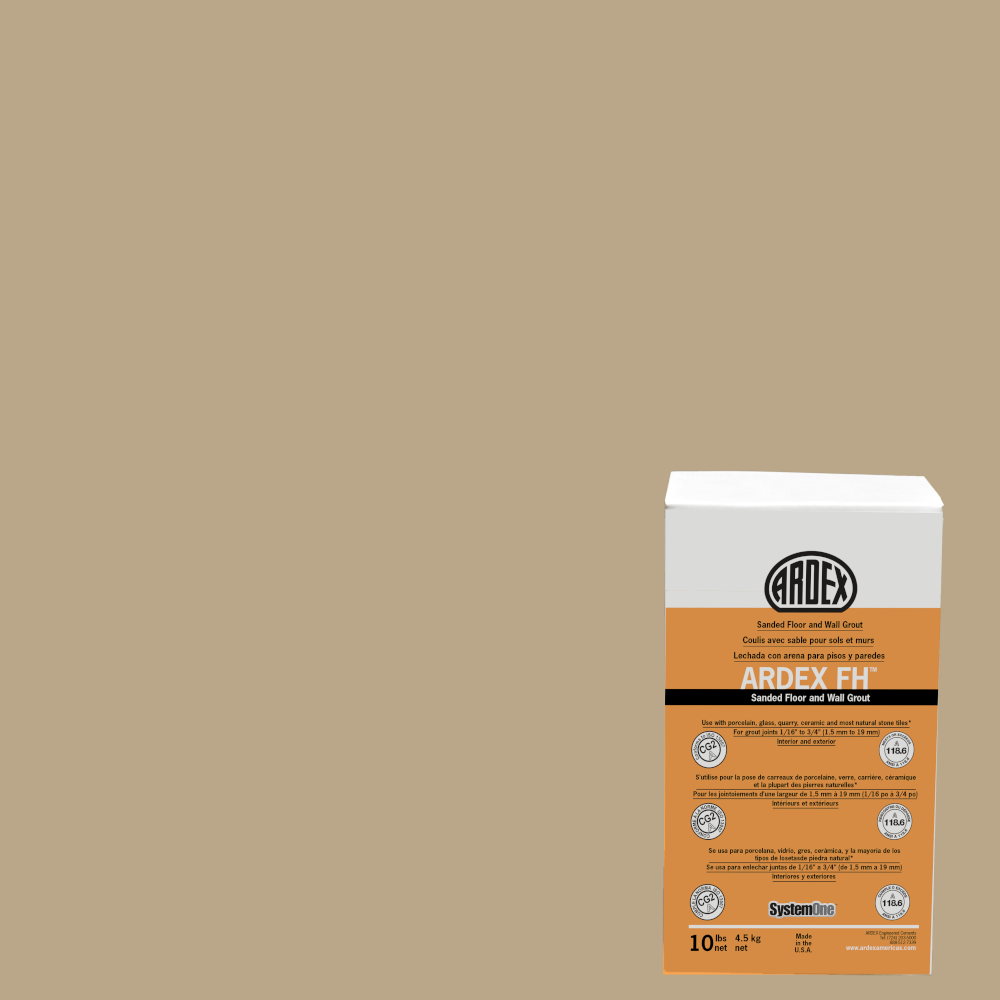 Ardex - FH Coulis avec sable pour sols et murs - Vintage Linen #08 - 10 lb