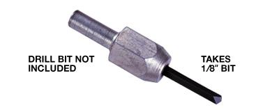 Crain - Adapteur hexagonal 1/8"