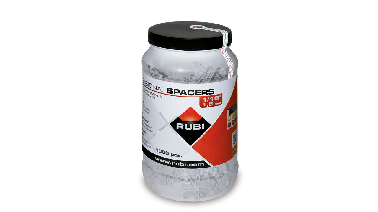 Rubi - Sac d'espaceurs pour carrelage 1/16" (paquet de 1000)