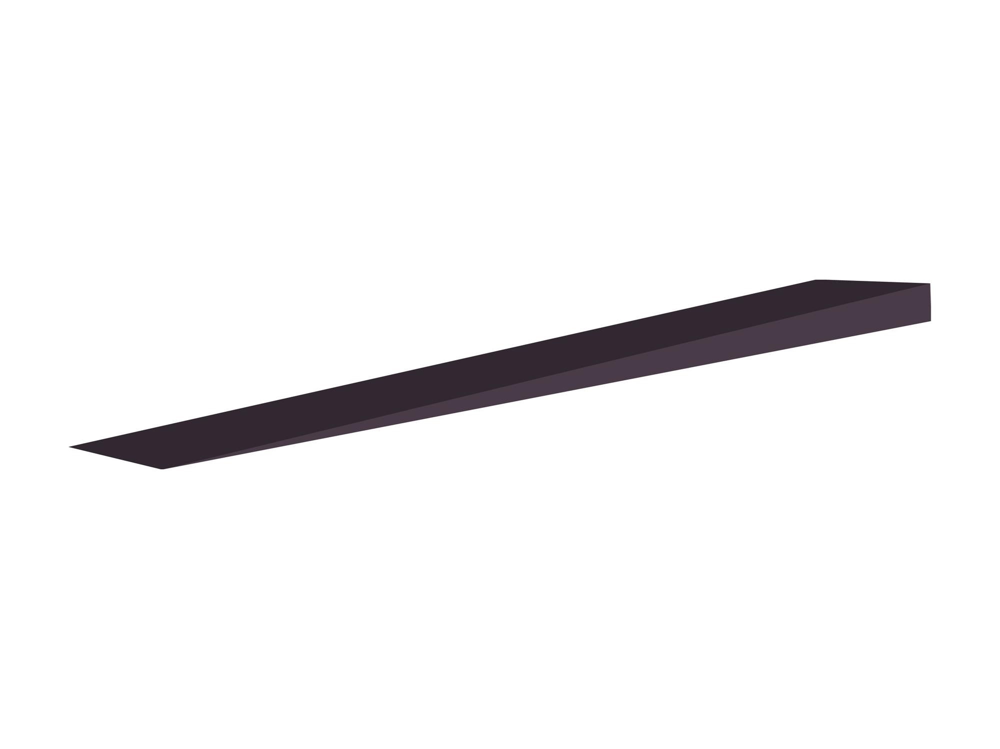 Core Flooring - Bande de mise à niveau du sous-plancher en vinyle - de 1/2" (12.5 mm) à 1/16" (1.6 mm) x 12" x 4'