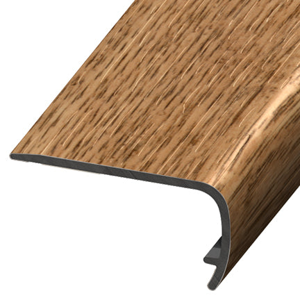 Versatrim - Nez de marche VersaEdge Standard PVC #243 Chelsea Hickory - 1" (25.4 mm) x 2" x 94"