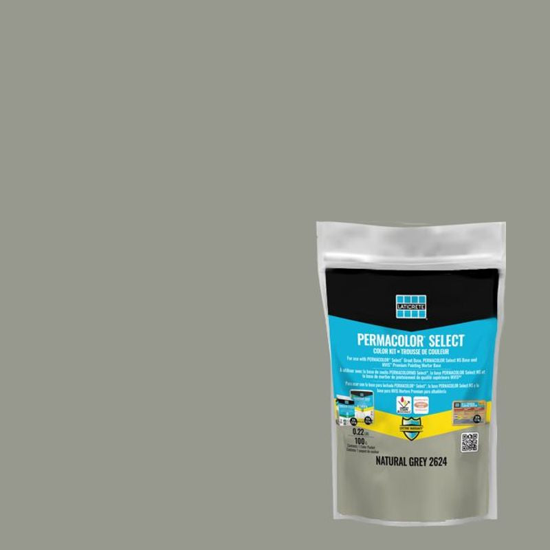 Laticrete - Permacolor Select Kit de couleur #24 Natural Grey 0.11 kg