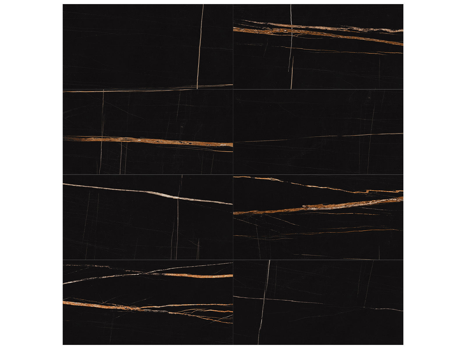 Anatolia - Majesto - Sahara Noir - Tuile de porcelaine colorée dans la masse rectifiée aspect pierre 36 x 36 po