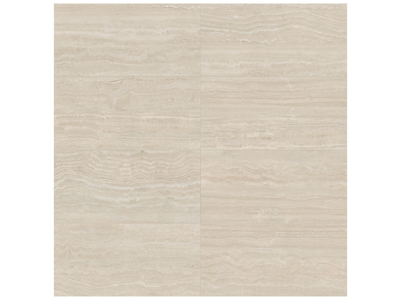 Anatolia - Majesto - Travertino Classico - Dalle de patio de porcelaine colorée dans la masse grainée rectifiée 20 mm