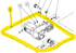 Rubi - Moteur de remplacement pour scie circulaire DT-10IN Max