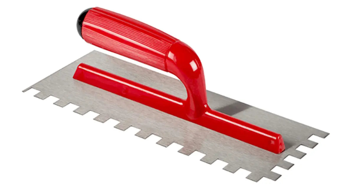 Rubi - 3/16X3X16 Basic Line Jagged Trowel ||25902