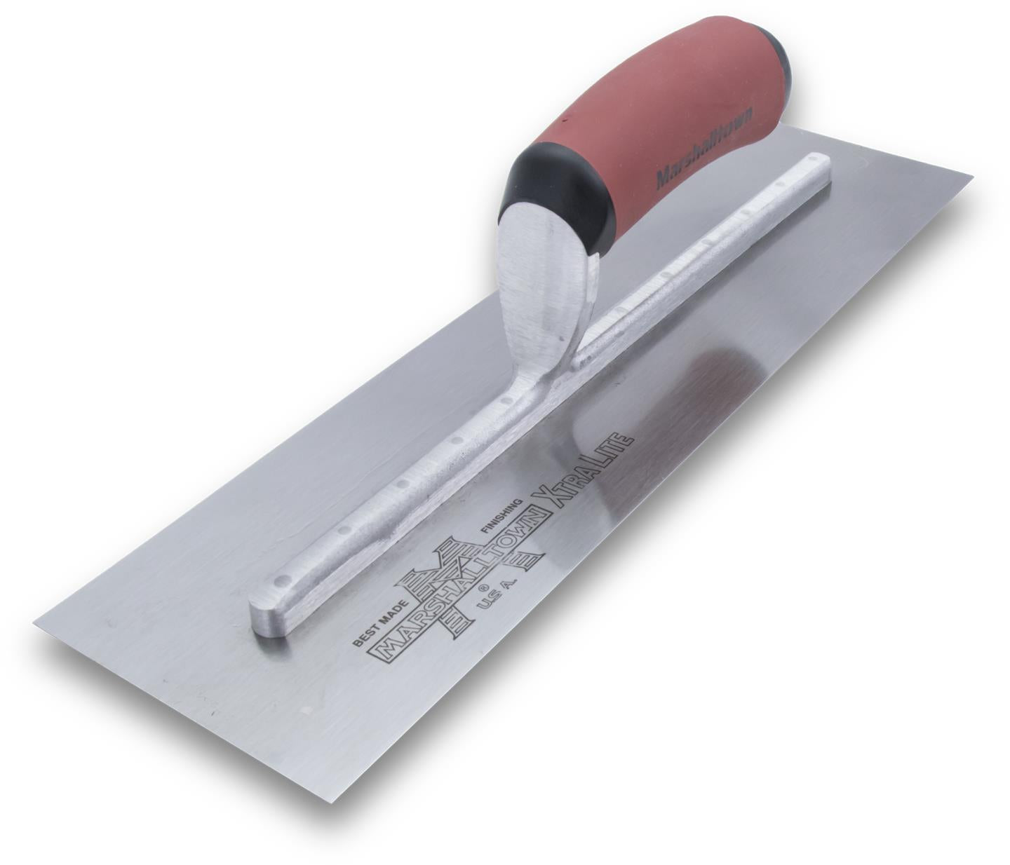 Marshalltown - Truelle de finition - poignée Durasoft courbée 14" x 4"