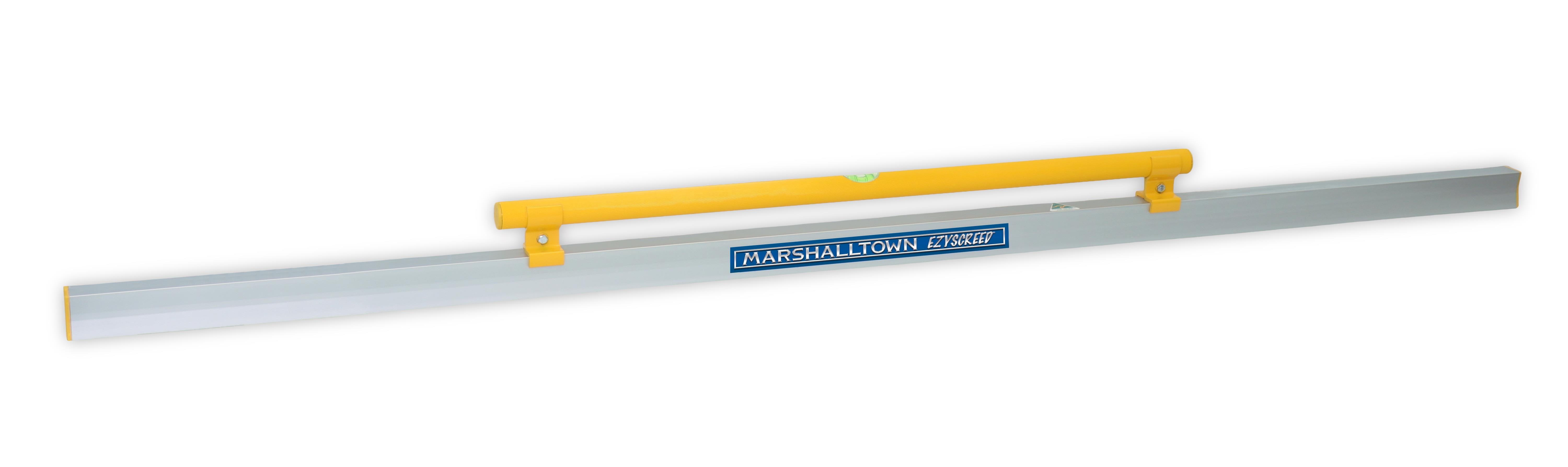 Marshalltown - Règle de lissage combinée Ezyscreed en aluminium 118-3/32"