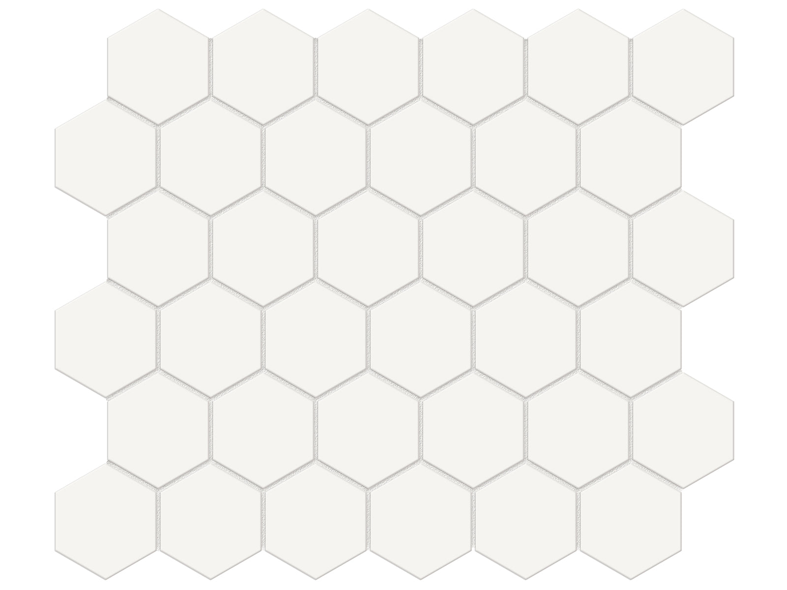 Anatolia - Céramique mosaïque Soho Canvas White Mat 11" x 12"