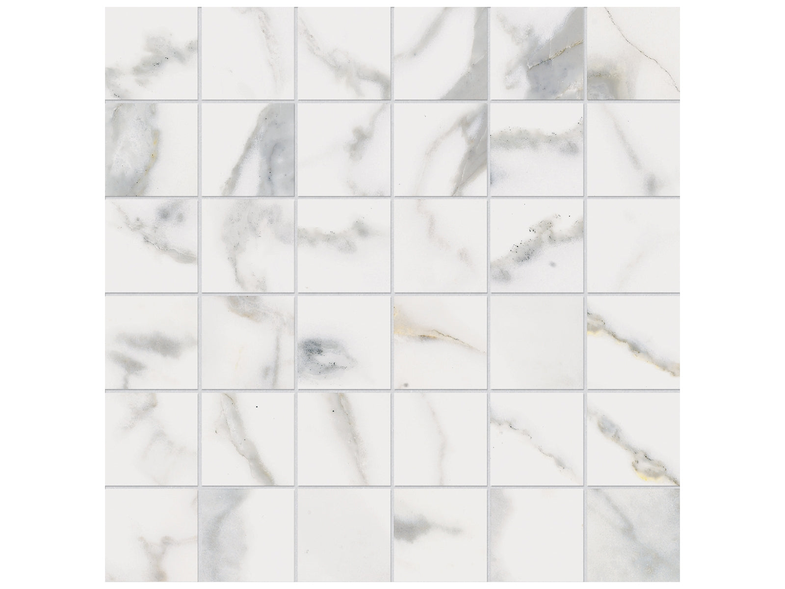 Anatolia - Céramique mosaïque Classic Calacatta Mat 12" x 12"