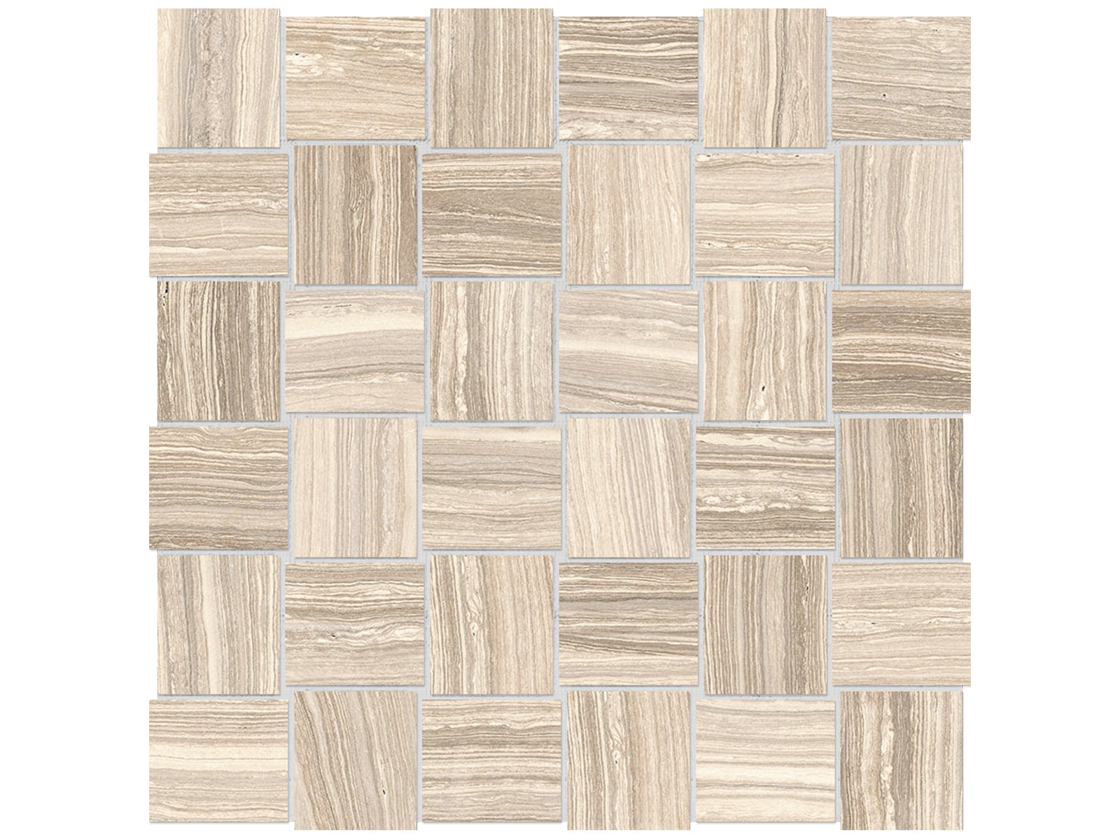 Anatolia - Mosaïque Eramosa Sand Mat 12" x 12" (vendu en pi²)