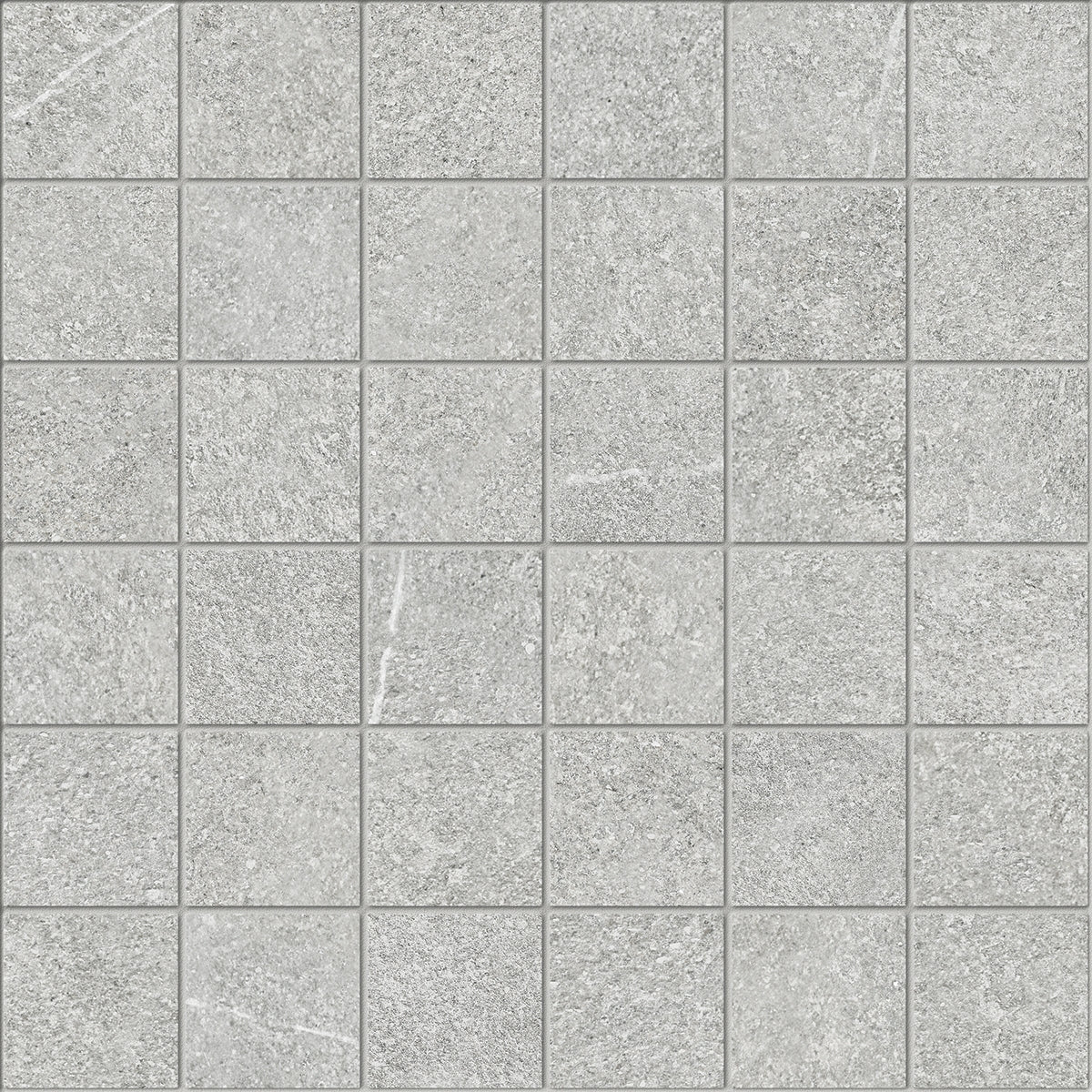 Mosaic Tile Mjork Ash Mat 12" x 12" (vendu en pi²)