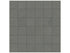Anatolia - Artifact - Umber - Mosaïque de porcelaine émaillée aspect pierre, fini mat 5 x 5 cm (2 x 2 po)