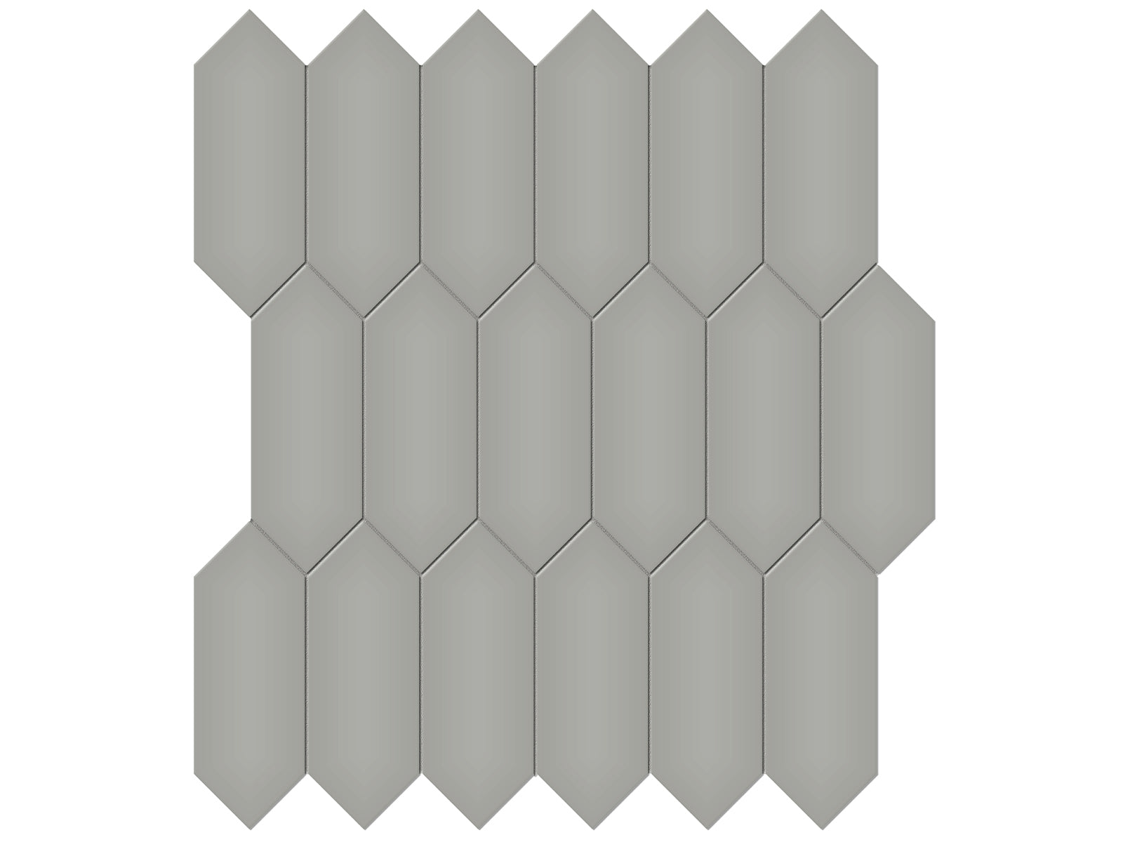 Anatolia - Céramique mosaïque Soho Cement Chic Lustré 11" x 13"