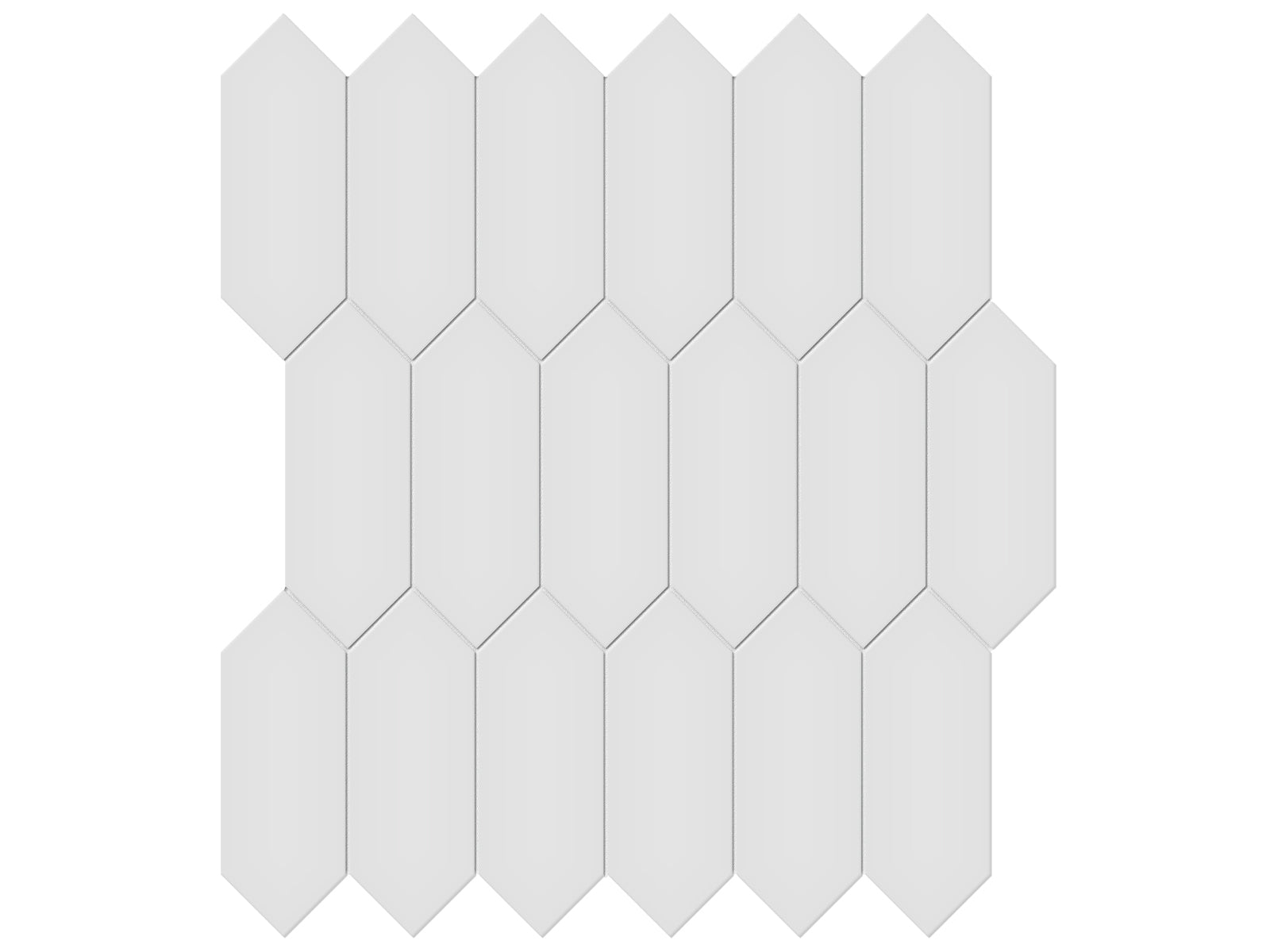 Anatolia - Céramique mosaïque Soho Gallery Grey Mat 11" x 13"  (vendu au pi²)