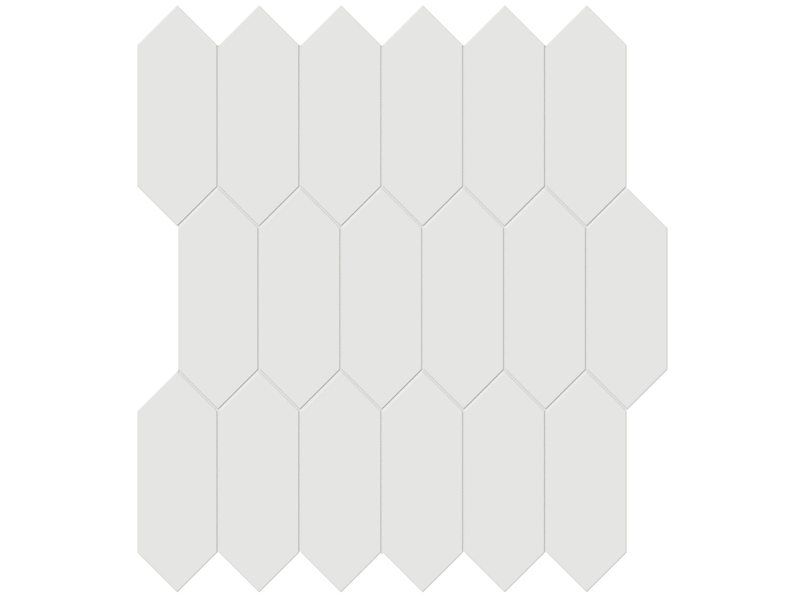 Céramique mosaïque Soho Vintage Grey Mat 11" x 13"