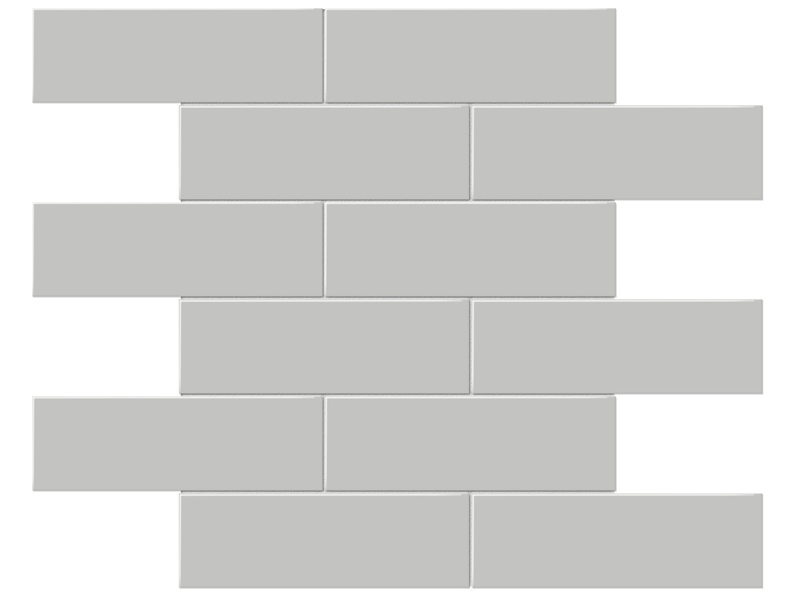Anatolia - Céramique mosaïque Soho Loft Grey Mat 12" x 12"